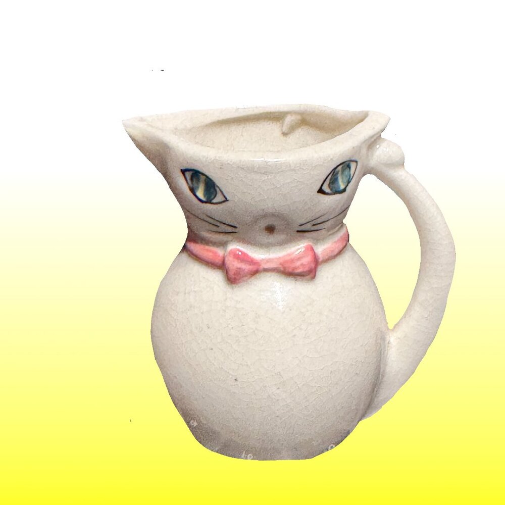 MCM kitty creamer pitcher